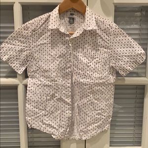 Boys short sleeve button down shirt
